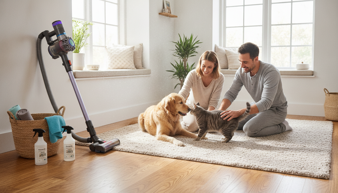 Clean Home With Pets: Daily Reset + Weekly Deep Clean